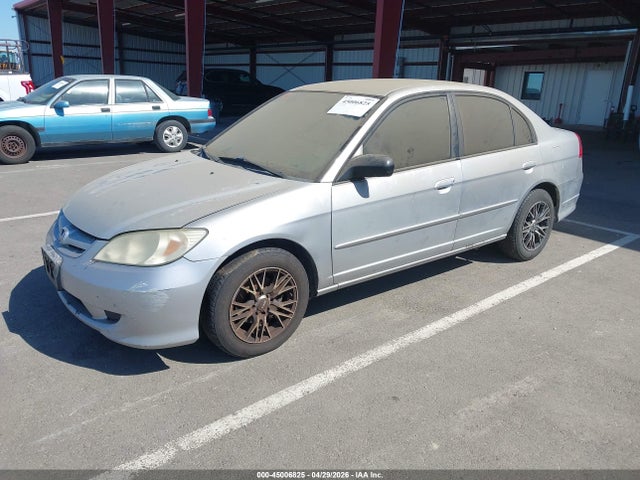 45006825 :رقم المزاد ، 2HGES16555H520787 vin ، 2005 Honda Civic Lx مزاد بيع