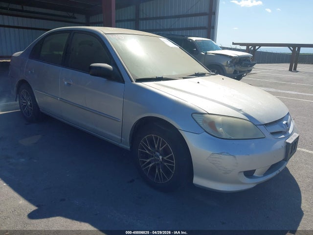 45006825 :رقم المزاد ، 2HGES16555H520787 vin ، 2005 Honda Civic Lx مزاد بيع