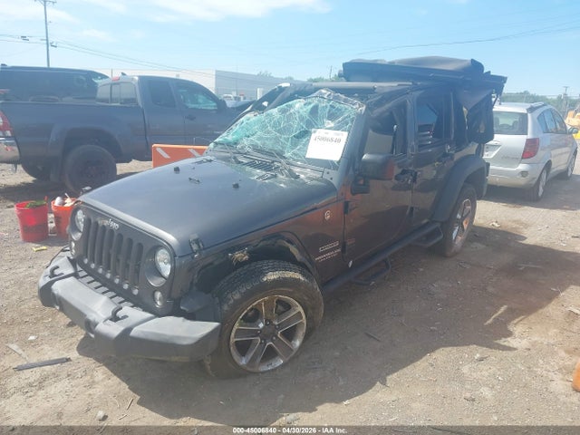 Продаж на аукціоні авто 2016 Jeep Wrangler Unlimited Sport, vin: 1C4BJWDG5GL322951, номер лоту: 45006840