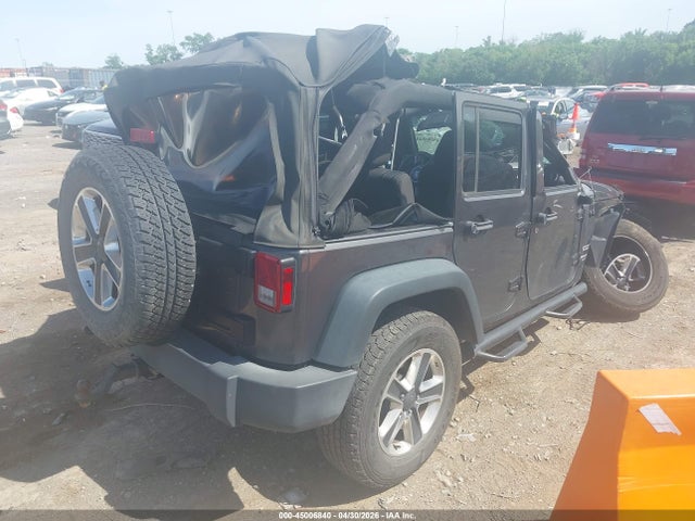 Продаж на аукціоні авто 2016 Jeep Wrangler Unlimited Sport, vin: 1C4BJWDG5GL322951, номер лоту: 45006840