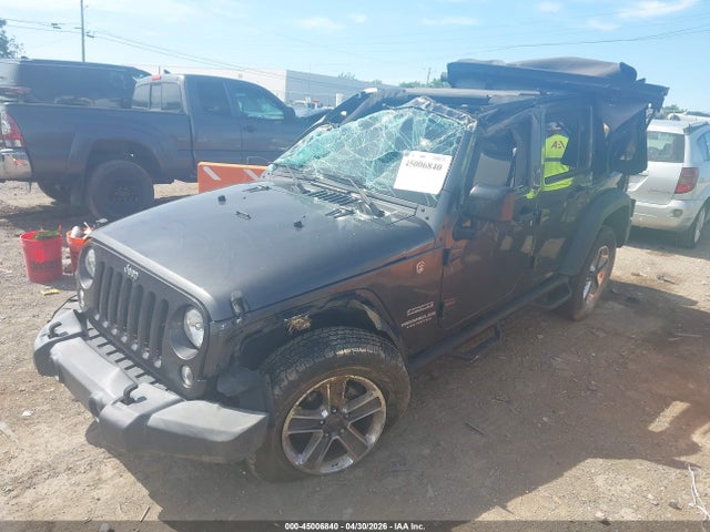 Продаж на аукціоні авто 2016 Jeep Wrangler Unlimited Sport, vin: 1C4BJWDG5GL322951, номер лоту: 45006840