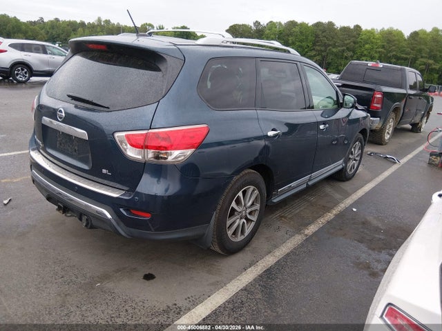 2014 Nissan Pathfinder Sl მანქანა იყიდება აუქციონზე, vin: 5N1AR2MN5EC617942, აუქციონის ნომერი: 45006882