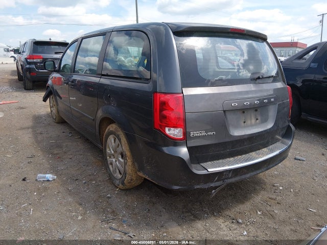 Продажа на аукционе авто 2016 Dodge Grand Caravan American Value Pkg, vin: 2C4RDGBG6GR236568, номер лота: 45006891