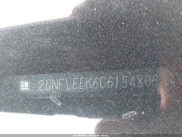Aukcja sprzedaży 2012 Chevrolet Equinox 1lt, vin: 2GNFLEEK6C6154806, numer aukcji: 45006904