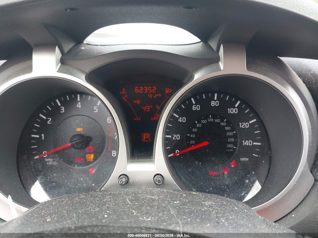 45006921 :رقم المزاد ، JN8AF5MV8BT015339 vin ، 2011 Nissan Juke Sl مزاد بيع