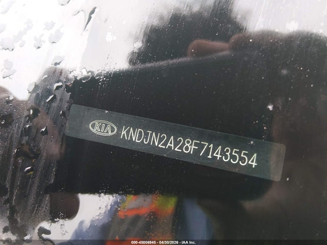 2015 Kia Soul მანქანა იყიდება აუქციონზე, vin: KNDJN2A28F7143554, აუქციონის ნომერი: 45006945