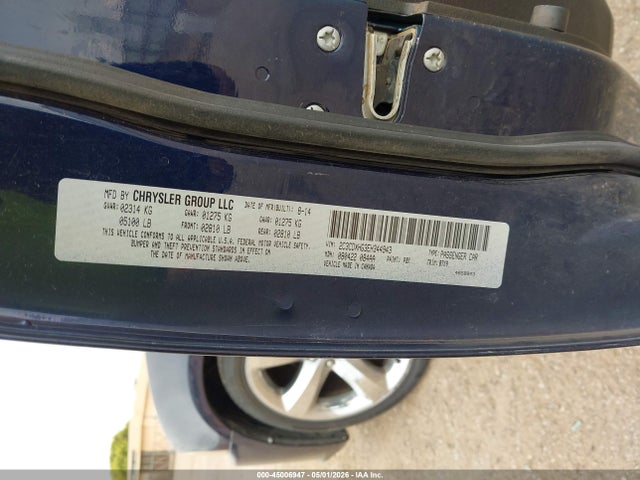 2014 Dodge Charger Sxt მანქანა იყიდება აუქციონზე, vin: 2C3CDXHG3EH344943, აუქციონის ნომერი: 45006947