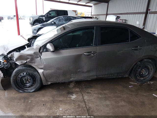 2017 Toyota Corolla Le მანქანა იყიდება აუქციონზე, vin: 2T1BURHEXHC868140, აუქციონის ნომერი: 45006973