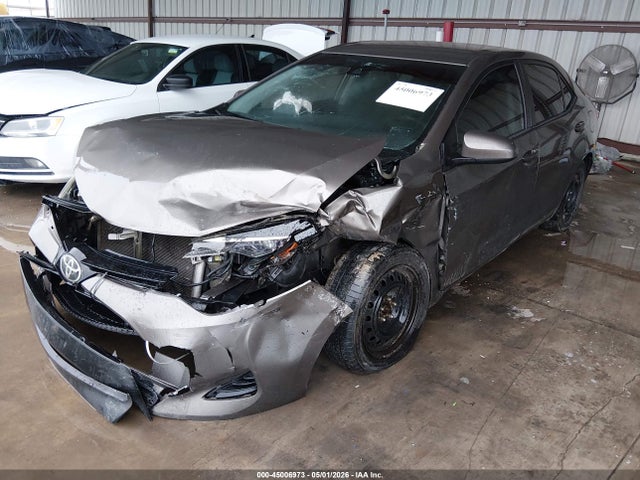 2017 Toyota Corolla Le მანქანა იყიდება აუქციონზე, vin: 2T1BURHEXHC868140, აუქციონის ნომერი: 45006973