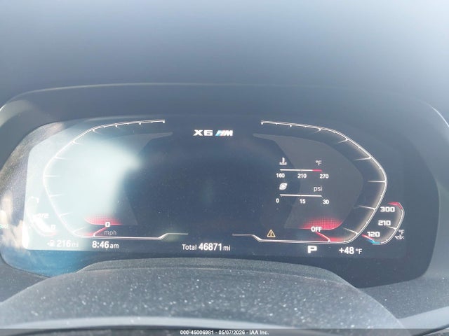 45006981 :رقم المزاد ، 5YMCY0C04M9E65183 vin ، 2021 Bmw X6 M مزاد بيع