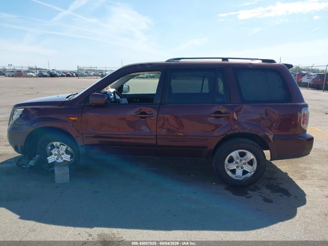 45007025 :رقم المزاد ، 5FNYF18278B003858 vin ، 2008 Honda Pilot Vp مزاد بيع