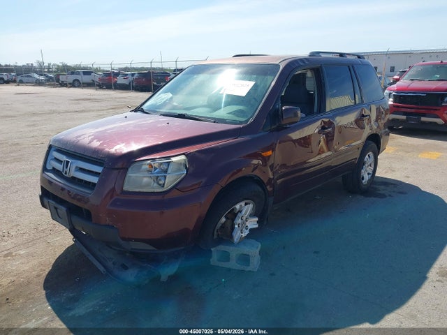 45007025 :رقم المزاد ، 5FNYF18278B003858 vin ، 2008 Honda Pilot Vp مزاد بيع