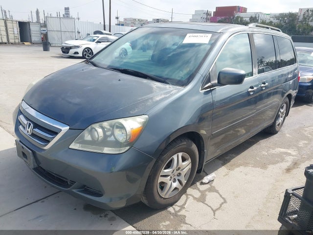 2005 Honda Odyssey Ex-l მანქანა იყიდება აუქციონზე, vin: 5FNRL38665B412750, აუქციონის ნომერი: 45007039