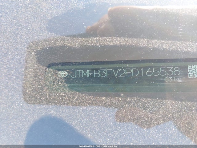 2023 Toyota Rav4 Prime Xse მანქანა იყიდება აუქციონზე, vin: JTMEB3FV2PD165538, აუქციონის ნომერი: 45007080