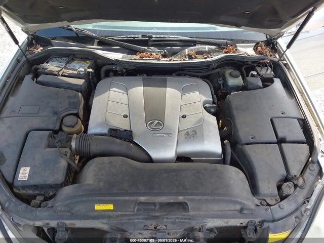 2001 Lexus Ls 430 მანქანა იყიდება აუქციონზე, vin: JTHBN30F110043729, აუქციონის ნომერი: 45007109