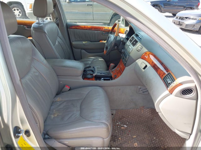2001 Lexus Ls 430 მანქანა იყიდება აუქციონზე, vin: JTHBN30F110043729, აუქციონის ნომერი: 45007109