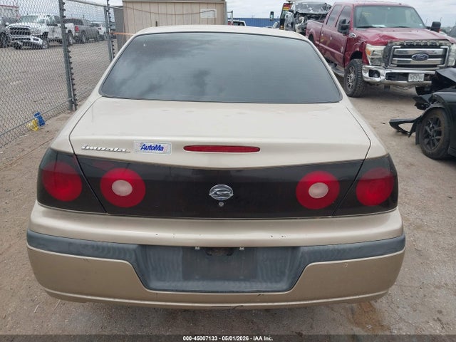 45007133 :رقم المزاد ، 2G1WF52E949213242 vin ، 2004 Chevrolet Impala مزاد بيع