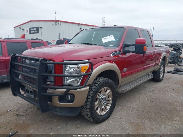 45007192 :رقم المزاد ، 1FT7W2BT7EEB51010 vin ، 2014 Ford F-250 Lariat مزاد بيع