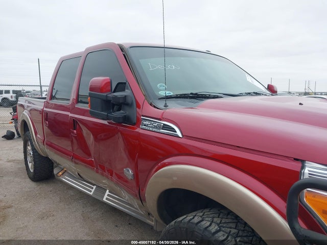 45007192 :رقم المزاد ، 1FT7W2BT7EEB51010 vin ، 2014 Ford F-250 Lariat مزاد بيع