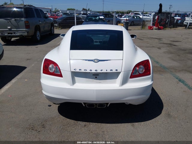 45007194 :رقم المزاد ، 1C3AN69L54X007291 vin ، 2004 Chrysler Crossfire مزاد بيع