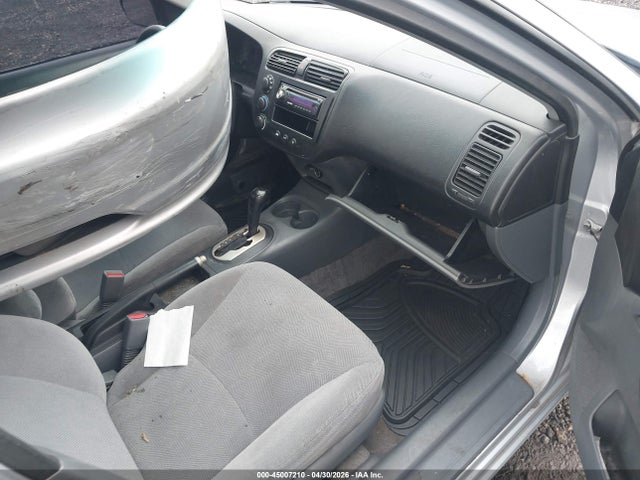 45007210 :رقم المزاد ، 2HGES16581H595378 vin ، 2001 Honda Civic Lx مزاد بيع