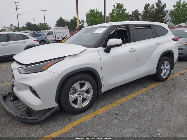 Aukcja sprzedaży 2023 Toyota Highlander Hybrid Le, vin: 5TDBBRCH0PS565185, numer aukcji: 45007221