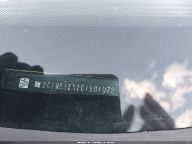 Aukcja sprzedaży 2012 Chevrolet Impala Lt, vin: 2G1WB5E31C1201072, numer aukcji: 45007247