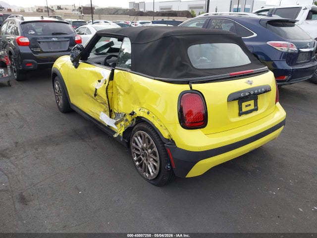 2026 Mini Convertible Cooper S მანქანა იყიდება აუქციონზე, vin: WMW23GX01T2X66842, აუქციონის ნომერი: 45007250