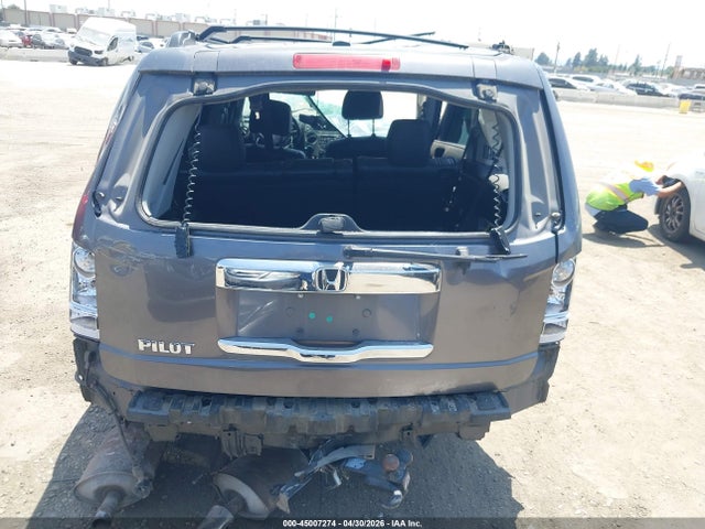 5FNYF3H59EB016211 Honda Pilot Ex-l