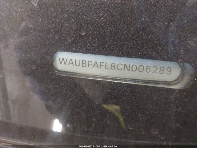 45007278 :رقم المزاد ، WAUBFAFL8CN006289 vin ، 2012 Audi A4 2.0t Premium مزاد بيع