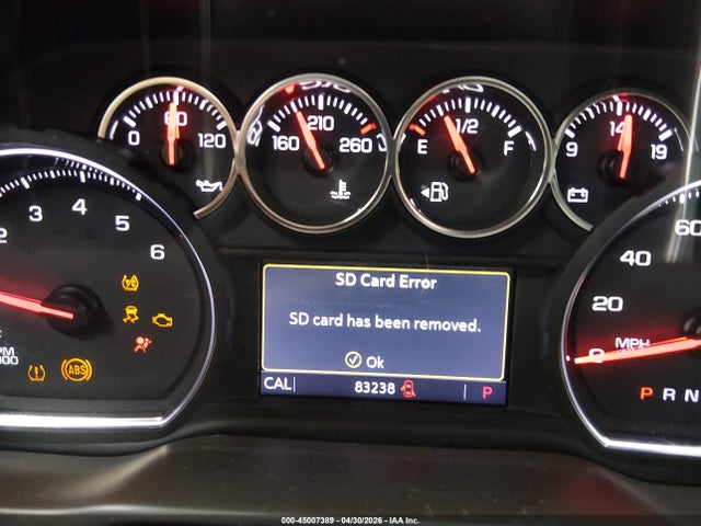 Aukcja sprzedaży 2019 Chevrolet Silverado 1500 Ltz, vin: 3GCPWEED7KG265308, numer aukcji: 45007389