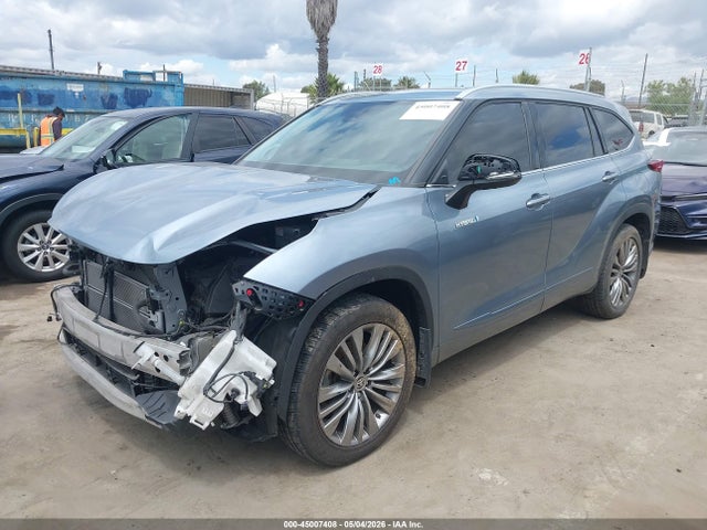 Aukcja sprzedaży 2021 Toyota Highlander Hybrid Platinum, vin: 5TDEBRCH7MS014857, numer aukcji: 45007408