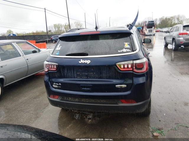 2019 Jeep Compass Latitude 4x4 მანქანა იყიდება აუქციონზე, vin: 3C4NJDBB4KT734218, აუქციონის ნომერი: 45007419