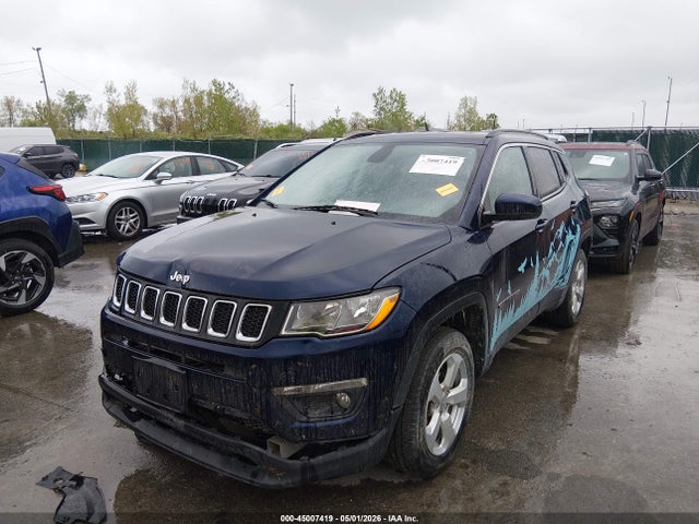 2019 Jeep Compass Latitude 4x4 მანქანა იყიდება აუქციონზე, vin: 3C4NJDBB4KT734218, აუქციონის ნომერი: 45007419