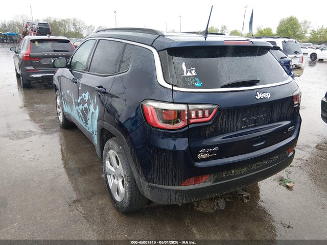 2019 Jeep Compass Latitude 4x4 მანქანა იყიდება აუქციონზე, vin: 3C4NJDBB4KT734218, აუქციონის ნომერი: 45007419