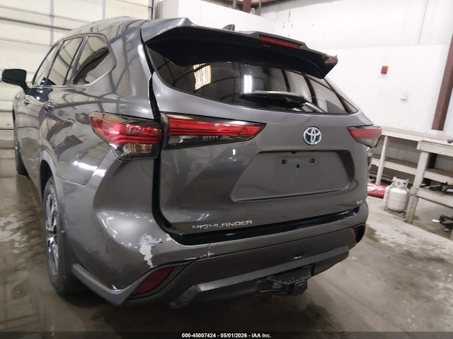 Aukcja sprzedaży 2021 Toyota Highlander Hybrid Xle, vin: 5TDHBRCH4MS529019, numer aukcji: 45007424