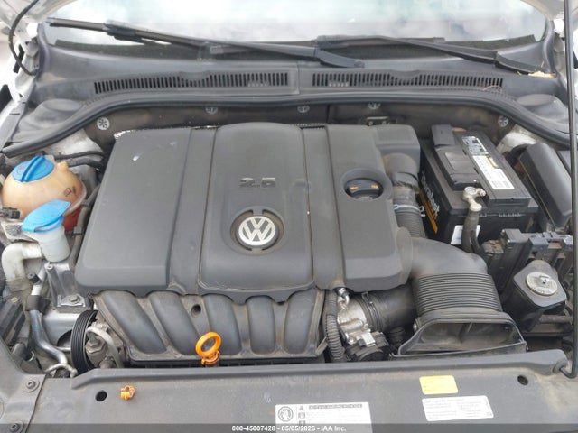 2013 Volkswagen Jetta 2.5l Se მანქანა იყიდება აუქციონზე, vin: 3VWDP7AJ5DM245034, აუქციონის ნომერი: 45007428