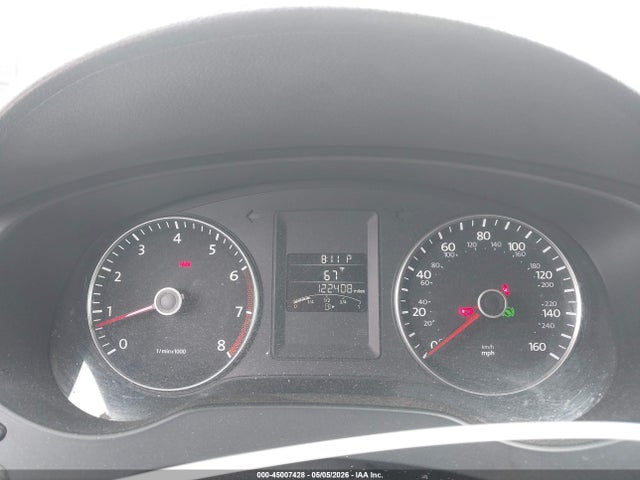 2013 Volkswagen Jetta 2.5l Se მანქანა იყიდება აუქციონზე, vin: 3VWDP7AJ5DM245034, აუქციონის ნომერი: 45007428
