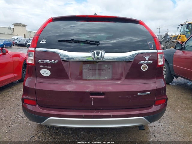 2016 Honda Cr-v Touring მანქანა იყიდება აუქციონზე, vin: 5J6RM4H97GL070345, აუქციონის ნომერი: 45007432