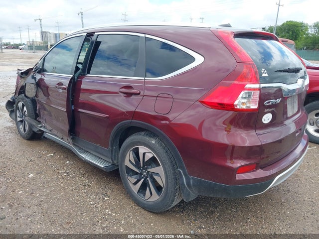 2016 Honda Cr-v Touring მანქანა იყიდება აუქციონზე, vin: 5J6RM4H97GL070345, აუქციონის ნომერი: 45007432
