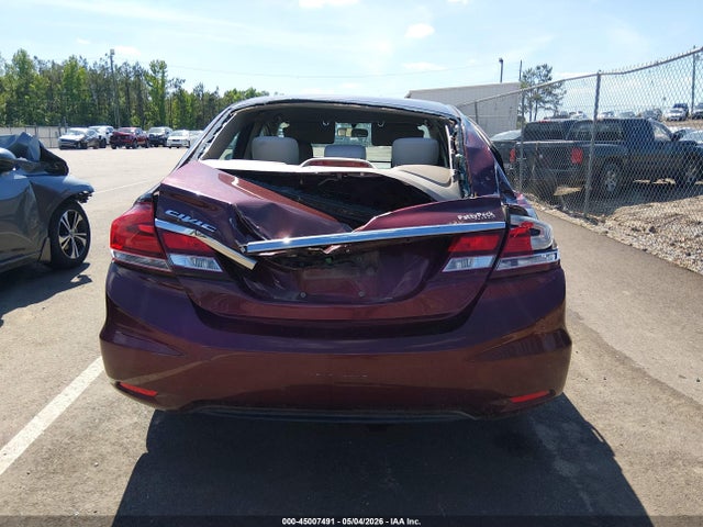 Продаж на аукціоні авто 2014 Honda Civic Lx, vin: 19XFB2F54EE043080, номер лоту: 45007491
