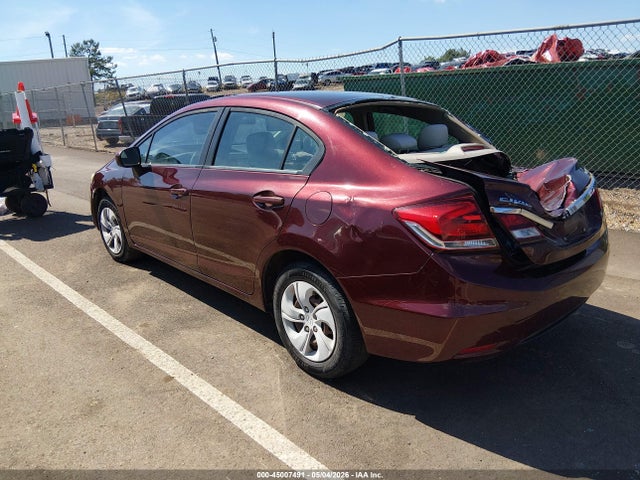 Продаж на аукціоні авто 2014 Honda Civic Lx, vin: 19XFB2F54EE043080, номер лоту: 45007491