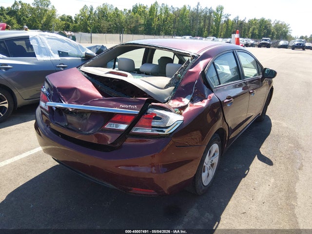 Продаж на аукціоні авто 2014 Honda Civic Lx, vin: 19XFB2F54EE043080, номер лоту: 45007491