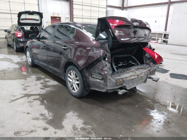 2013 Kia Optima Lx მანქანა იყიდება აუქციონზე, vin: 5XXGM4A75DG257262, აუქციონის ნომერი: 45007496