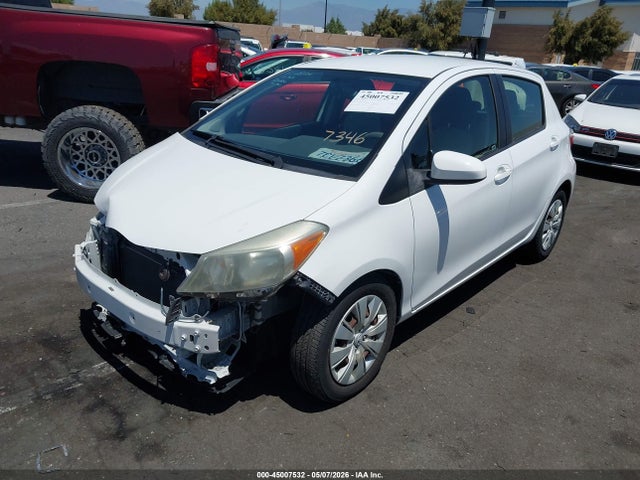 2014 Toyota Yaris L (tmc/cbu Plant)/le (tmc/cbu Plant)/se (tmc/cbu Plant) მანქანა იყიდება აუქციონზე, vin: JTDKTUD34ED587346, აუქციონის ნომერი: 45007532