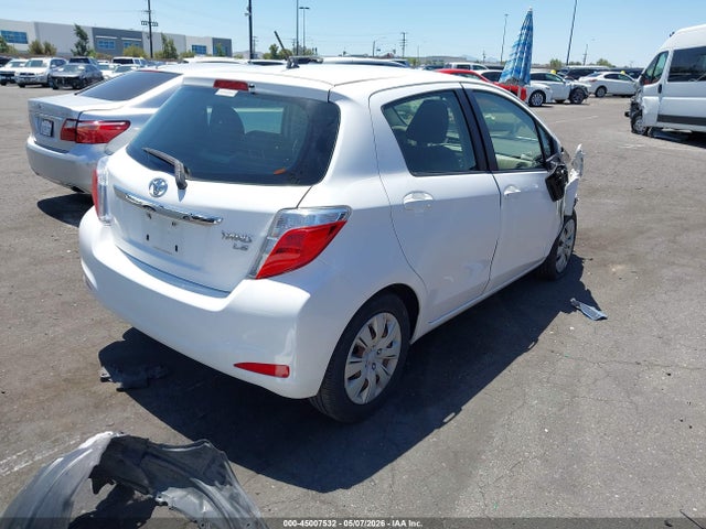 2014 Toyota Yaris L (tmc/cbu Plant)/le (tmc/cbu Plant)/se (tmc/cbu Plant) მანქანა იყიდება აუქციონზე, vin: JTDKTUD34ED587346, აუქციონის ნომერი: 45007532