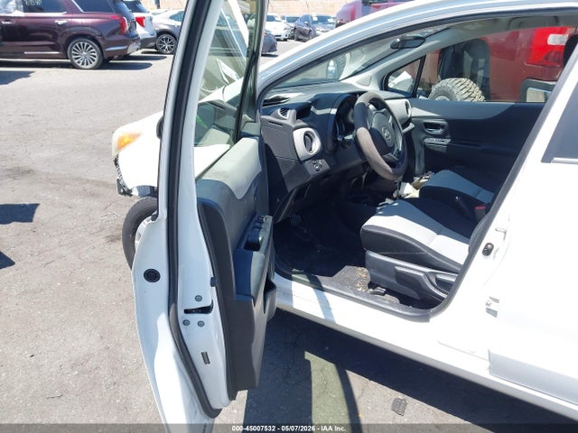 2014 Toyota Yaris L (tmc/cbu Plant)/le (tmc/cbu Plant)/se (tmc/cbu Plant) მანქანა იყიდება აუქციონზე, vin: JTDKTUD34ED587346, აუქციონის ნომერი: 45007532