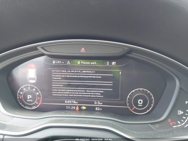 Aukcja sprzedaży 2018 Audi Q5 2.0t Premium/2.0t Tech Premium, vin: WA1BNAFY6J2075363, numer aukcji: 45007543