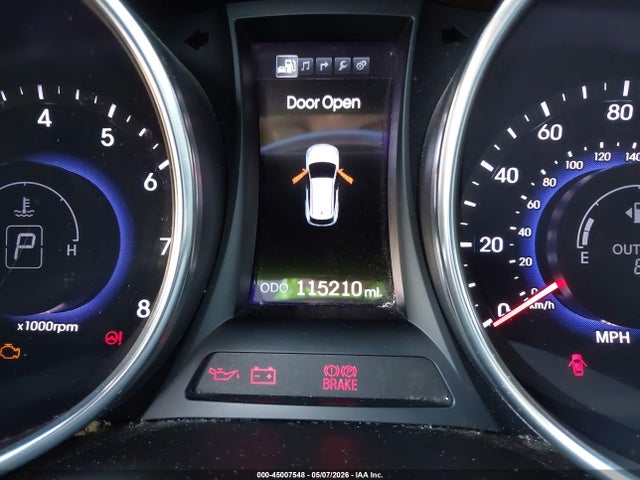 2013 Hyundai Santa Fe Sport 2.0t მანქანა იყიდება აუქციონზე, vin: 5XYZW3LA4DG016018, აუქციონის ნომერი: 45007548