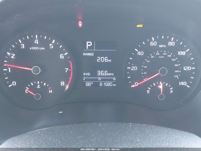 45007601 :رقم المزاد ، 3KPA24ADXNE462524 vin ، 2022 Kia Rio Lx مزاد بيع